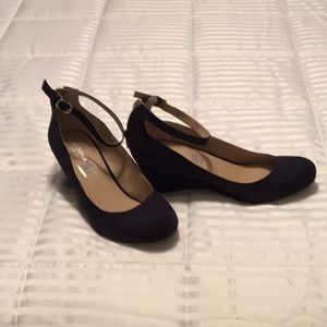 Arizona jeans co wedge Mary Janes